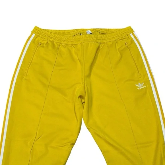 Adidas Yellow Firebird Track Pants Yellow Men’s Sz XL - Picture 3 of 4